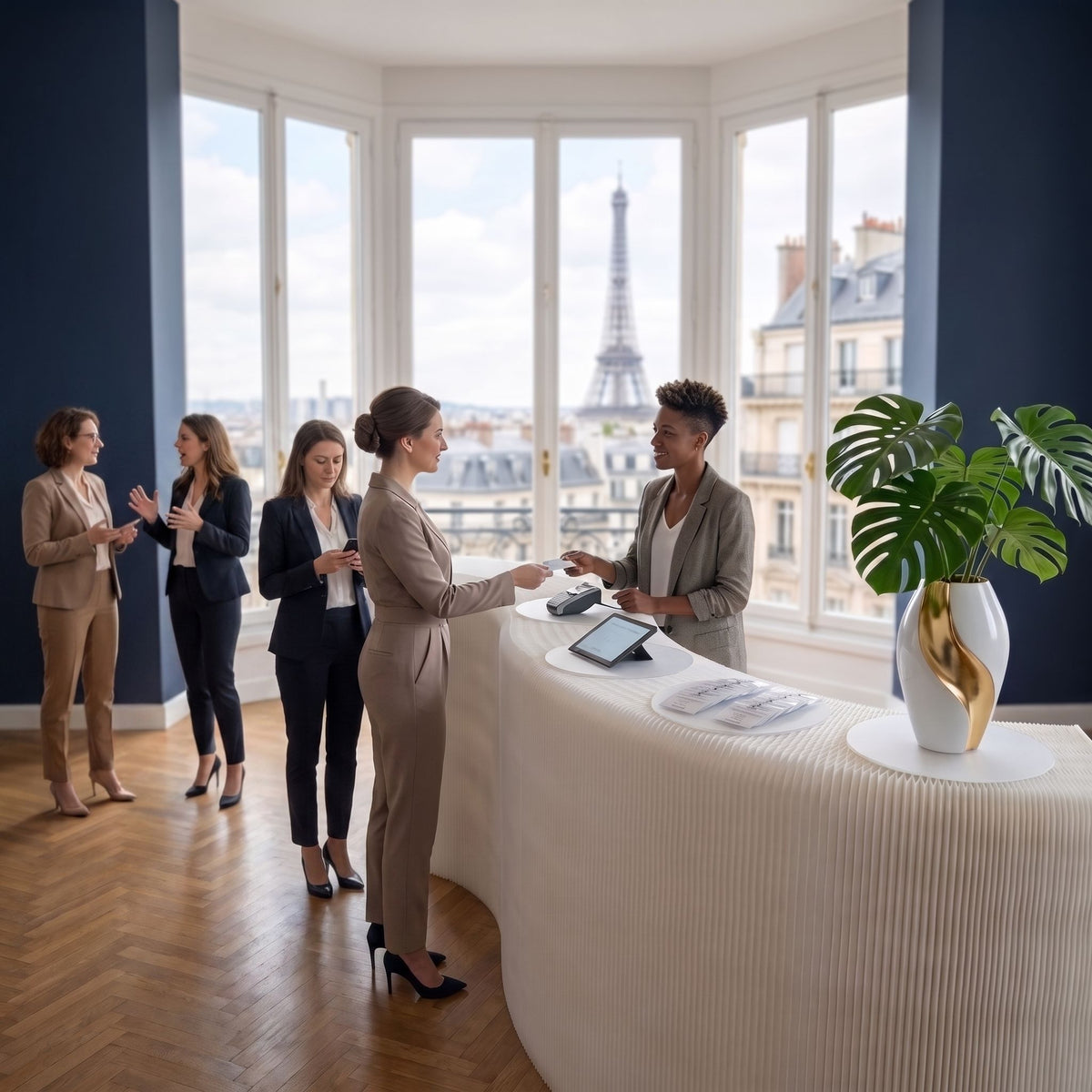 Martin - Banque d'accueil