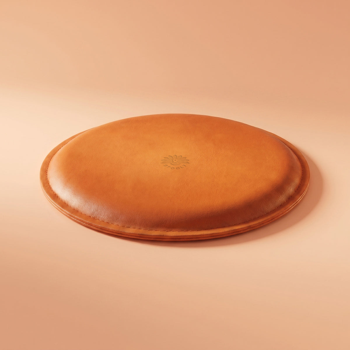 Faux leather seat cushion for stools