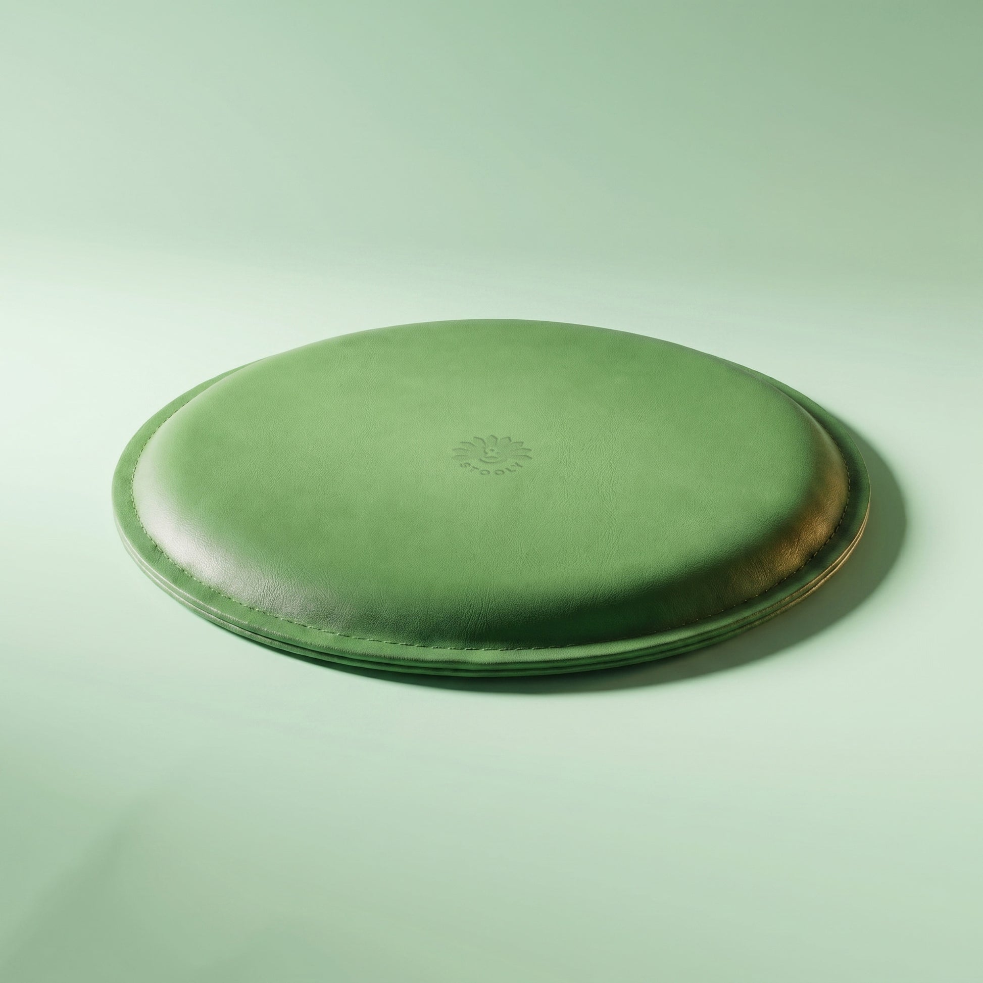 Faux leather seat cushion for stools