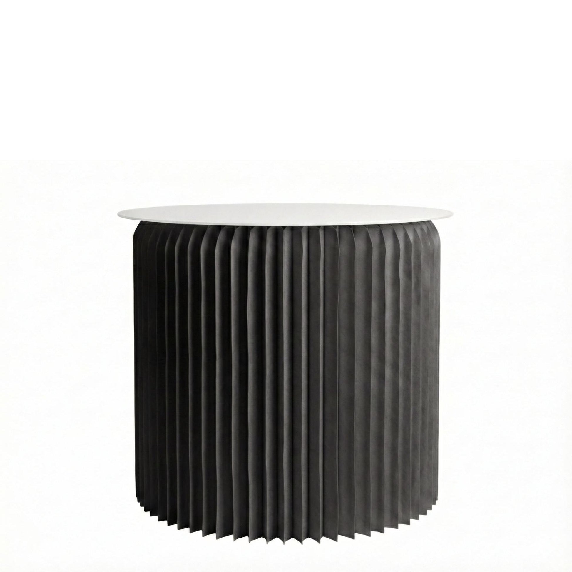 Table ronde pliable, Anne