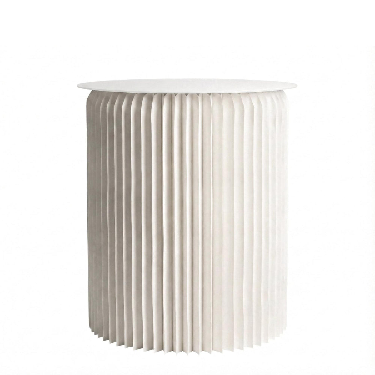 Table ronde pliable, Anne