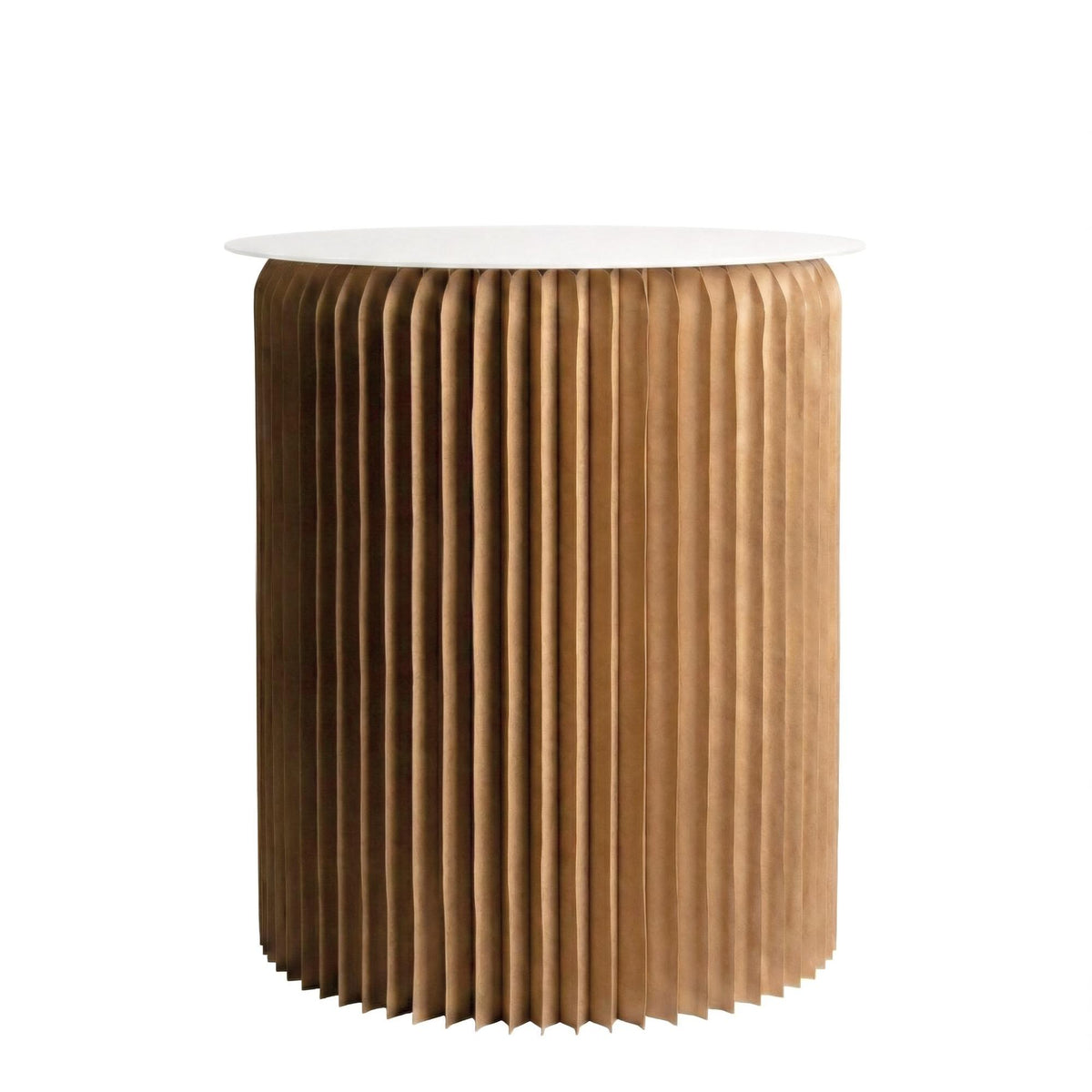 Table ronde pliable, Anne