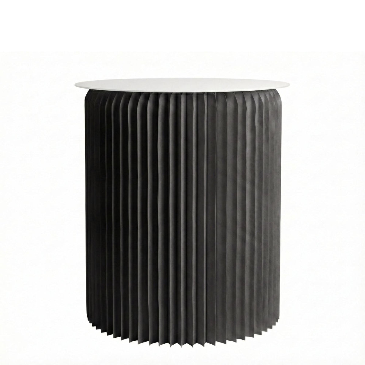 Table ronde pliable, Anne