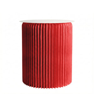 Table ronde pliable, Anne