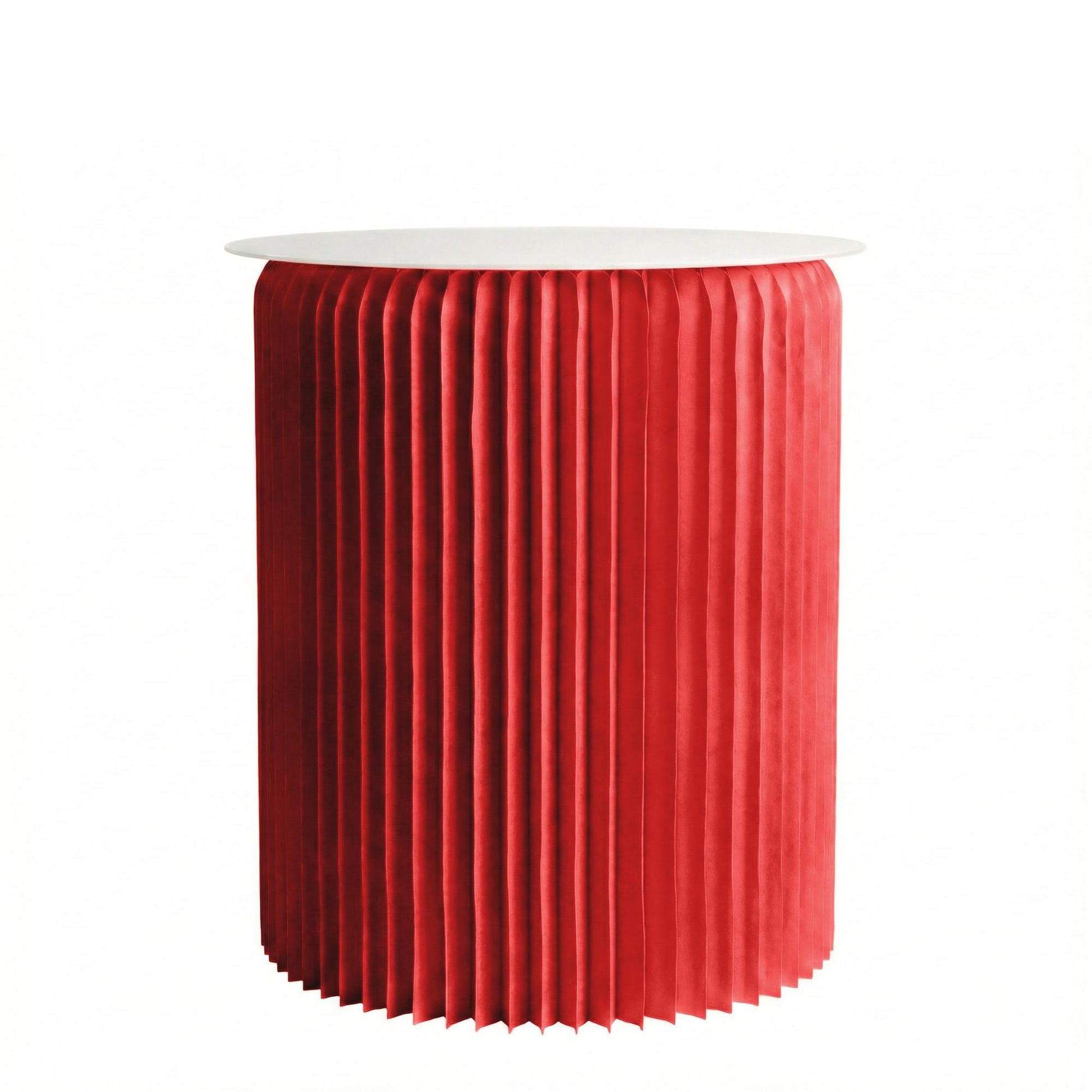 Table ronde pliable, Anne