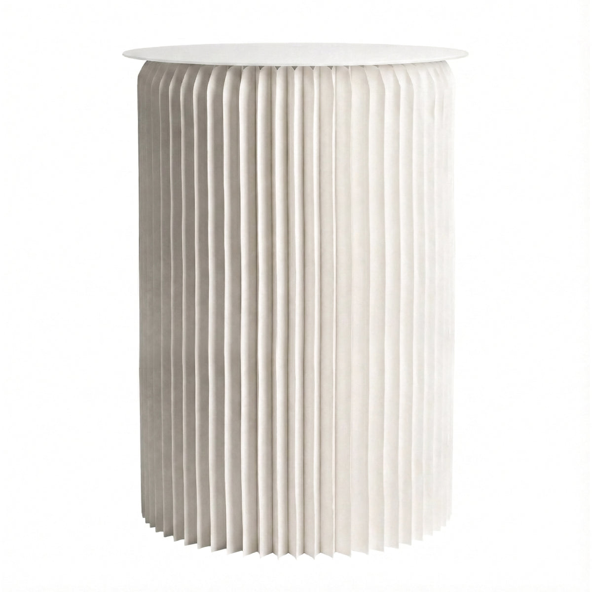 Table ronde pliable, Anne
