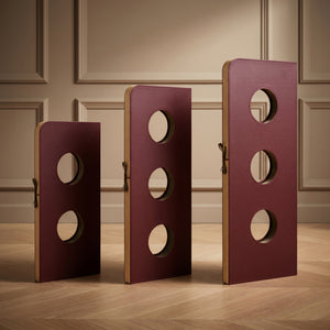 Table ronde pliable, Anne